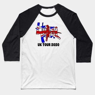 Hughes Taylor UK Tour (Light Shirts) Baseball T-Shirt